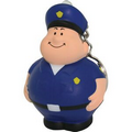 Policeman Bert Squeezies Stress Reliever Key Ring